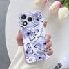 For Honor 400 Lite  Case Luxury Fashion Clear Phone Case For Honor 400 Pro Marble Flower Transparent Soft Silicone Protect Cover