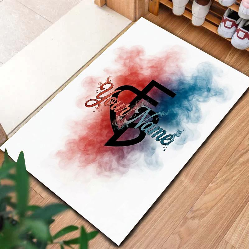 Fc Basel Crest Custom Name Carpet Rug For Living Room Bedroom Home Sofa Decoration Kids Play Nonslip Floor Mat