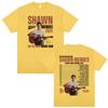 Singer Shawn Unisexdes On The Road Again Tour 2025 Print T Shirts Unisexs Women Hip Hop T Shirt 100 Cotton ONeck Tshirt Streetwear