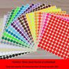 Mixed Color Round Dot Sticker Labels - Available in 10, 16, and 20 Vibrant Colors