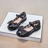 Children's Princess Shoes Spring and Autumn Fashion New Girls' Shoes Little Girls' Black Flats Soft Sole Spring Baby Shoes