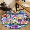 Dandy's World Pattern Round Rug, Indoor/Outdoor Mat, for Picnic, Gameroom, Bedroom, Office, Living Room, Home Decor Carpet, Birthday Gift