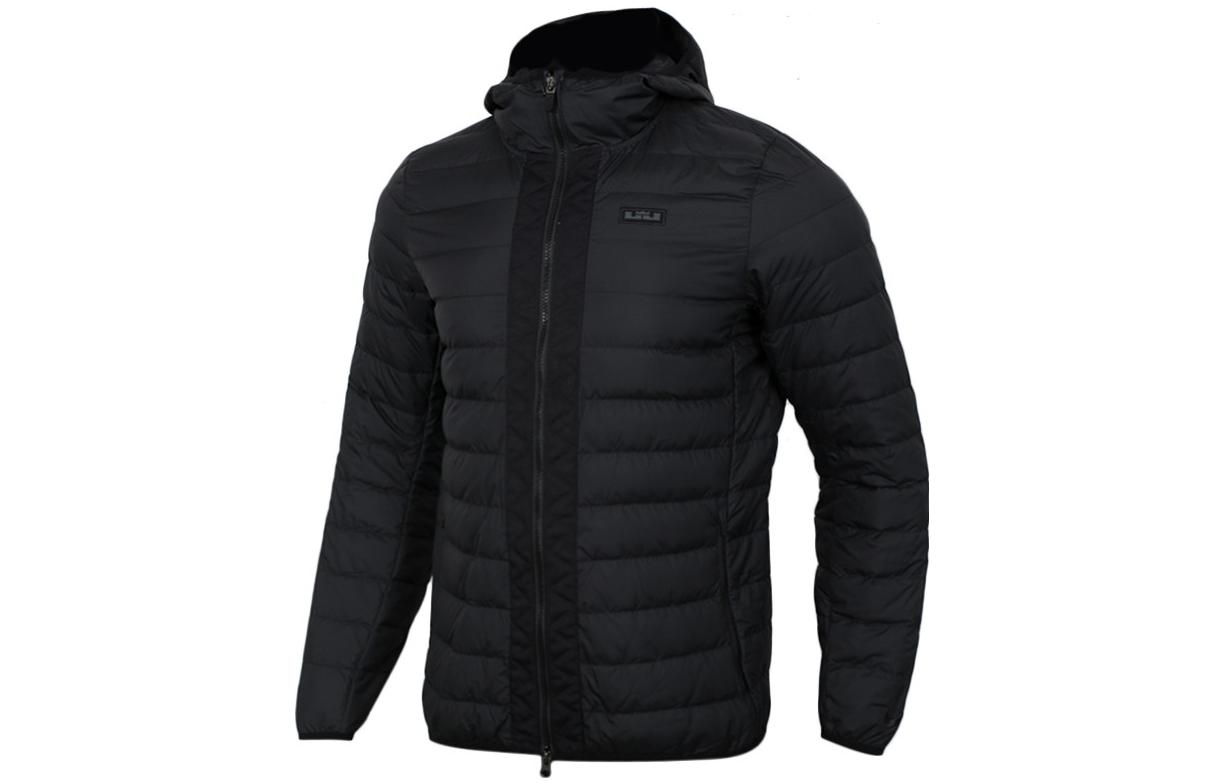 Nike Lebron 2 Down Jackets Men s Black Hooded Moderate Other 927217-010 M