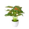 Yellow Potted Plant Brown Fake Plant Flowers Floral Décor