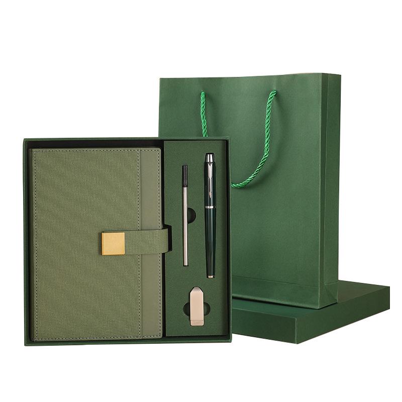 Custom Printed Business Notebook Gift Set for Office Meetings & Corporate Events