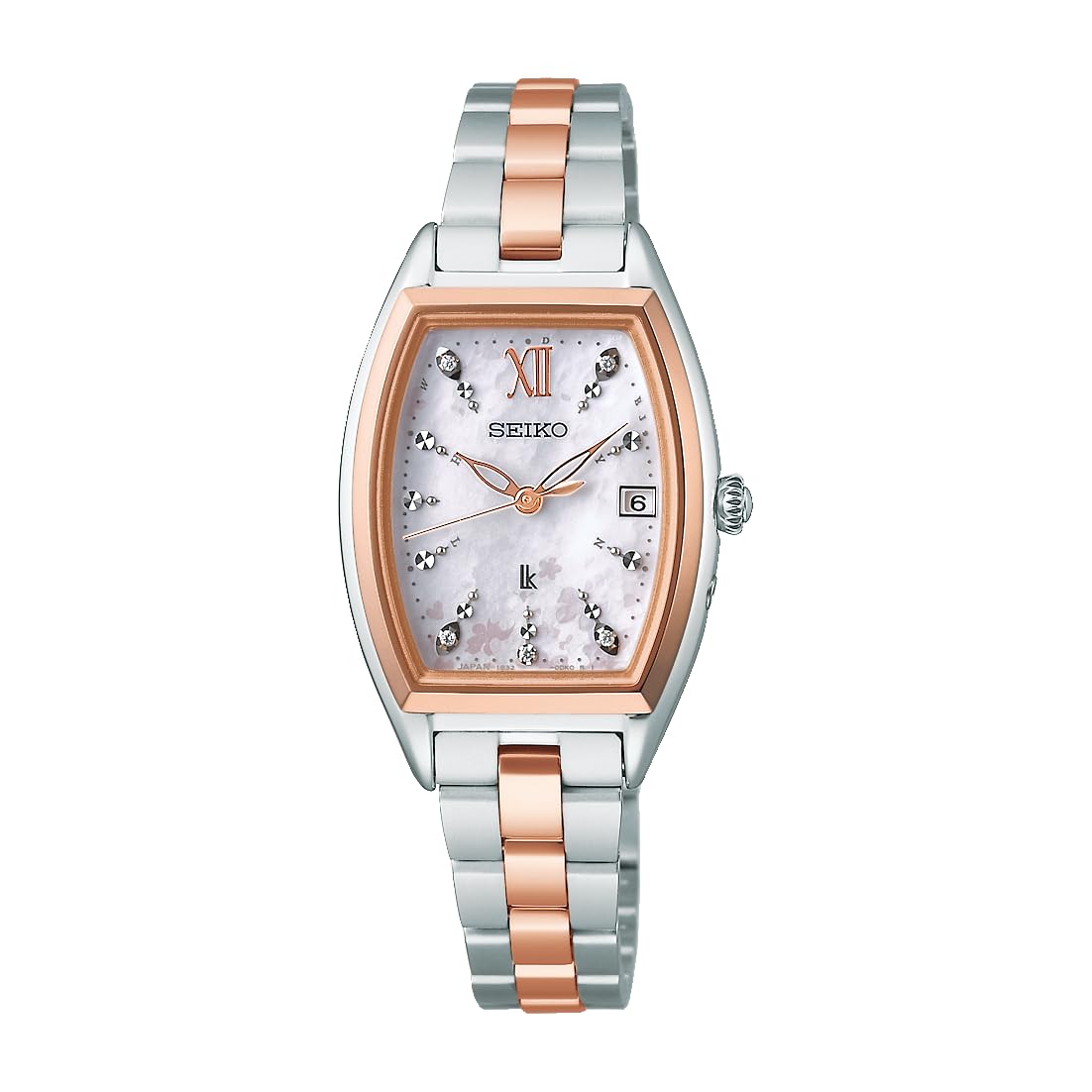 

Rukia 2025 SAKURA Blooming Limited Edition SSQW088 Silver Pink Gold [Seiko Watch] для жінок і