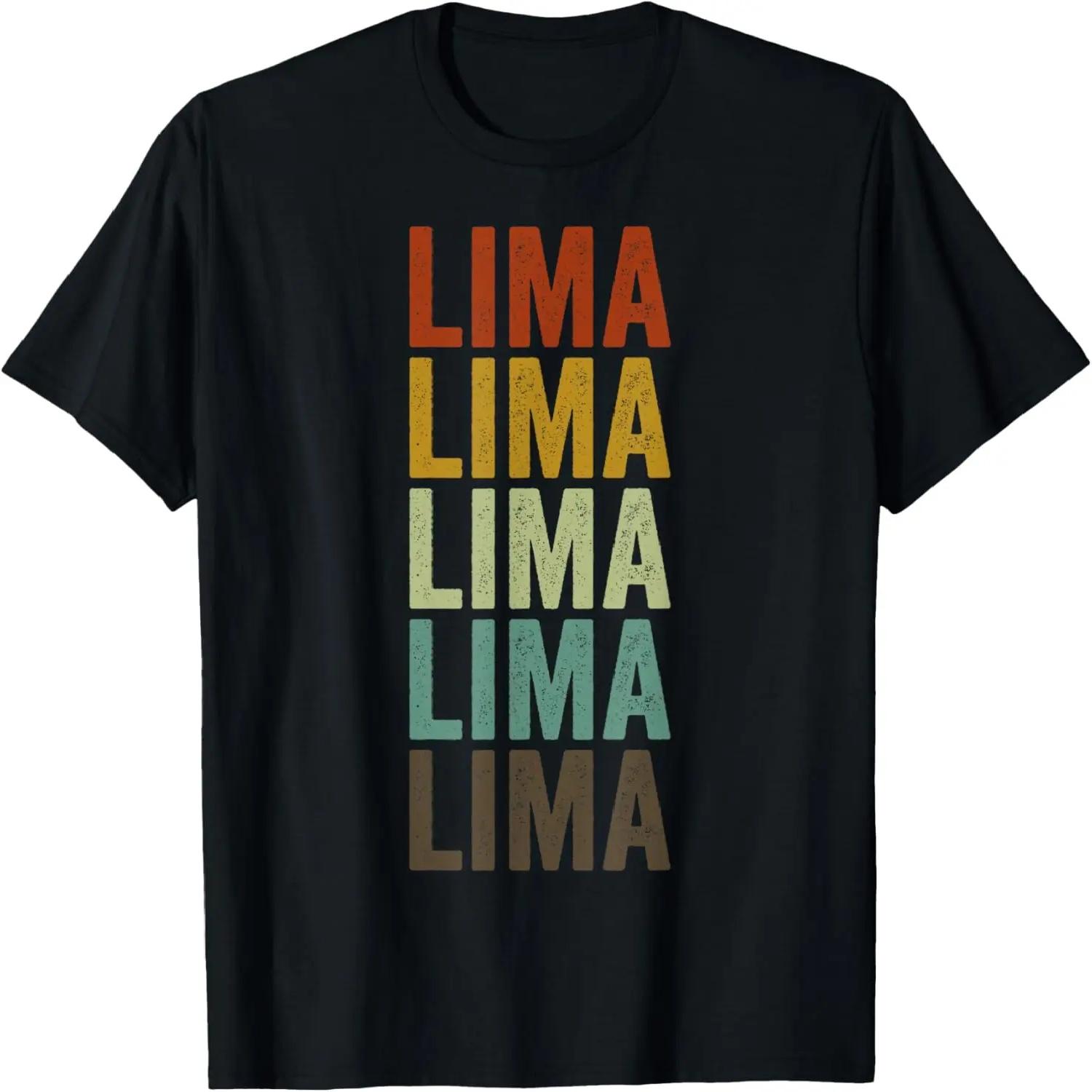 Lima Peru Retro Vintage T-Shirt S