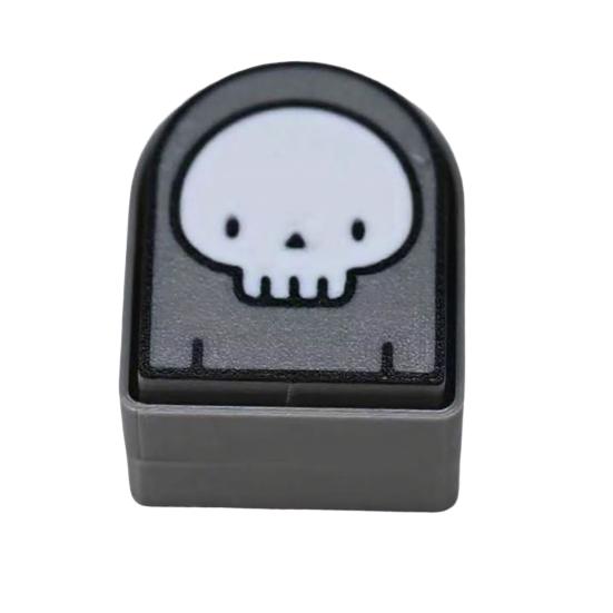 Halloween Fidget Clicker Witch Hat Keyboard Clicker Skull Stress Relief Sensory Fidget Toy for Office Workers Travel or Classroom Use