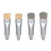 4Pcs Antistatic Brush Replacement Heads for Phone Motherboard IC Glues Removal PCB Cleaning Tools with Wire and Bristles
