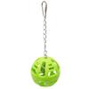 Caitec Bird Toys Soft Foraging Ball with Bell Bite Resistant Foraging Bird Toy for Small or Medium Parrots
