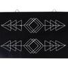 Coffret String Art - Tableau noir Flèches déco art filaire 30 x 22 cm
