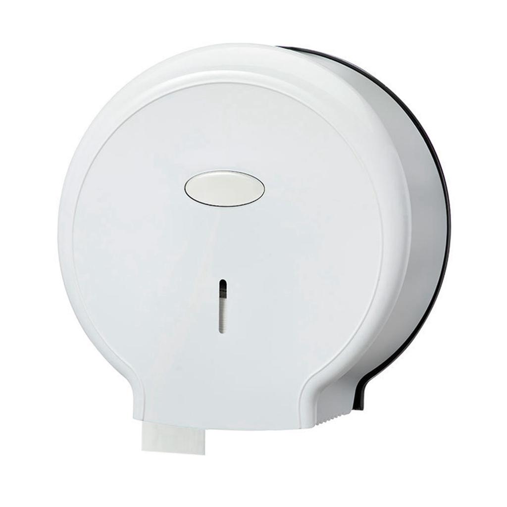 Jumbo Toilettenpapierrollen-Spender Stanzfrei Wasserdicht Wandmontage Einzelrollen-Taschentuchspender-Halter für Badezimmer