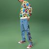 Levis X Disney Collaboration Round Neck Pullover Long Sleeve Sweatshirt Unisex sweatshirt a0613-0000