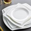 Orchid Square Irregular Ceramic Serving Plate