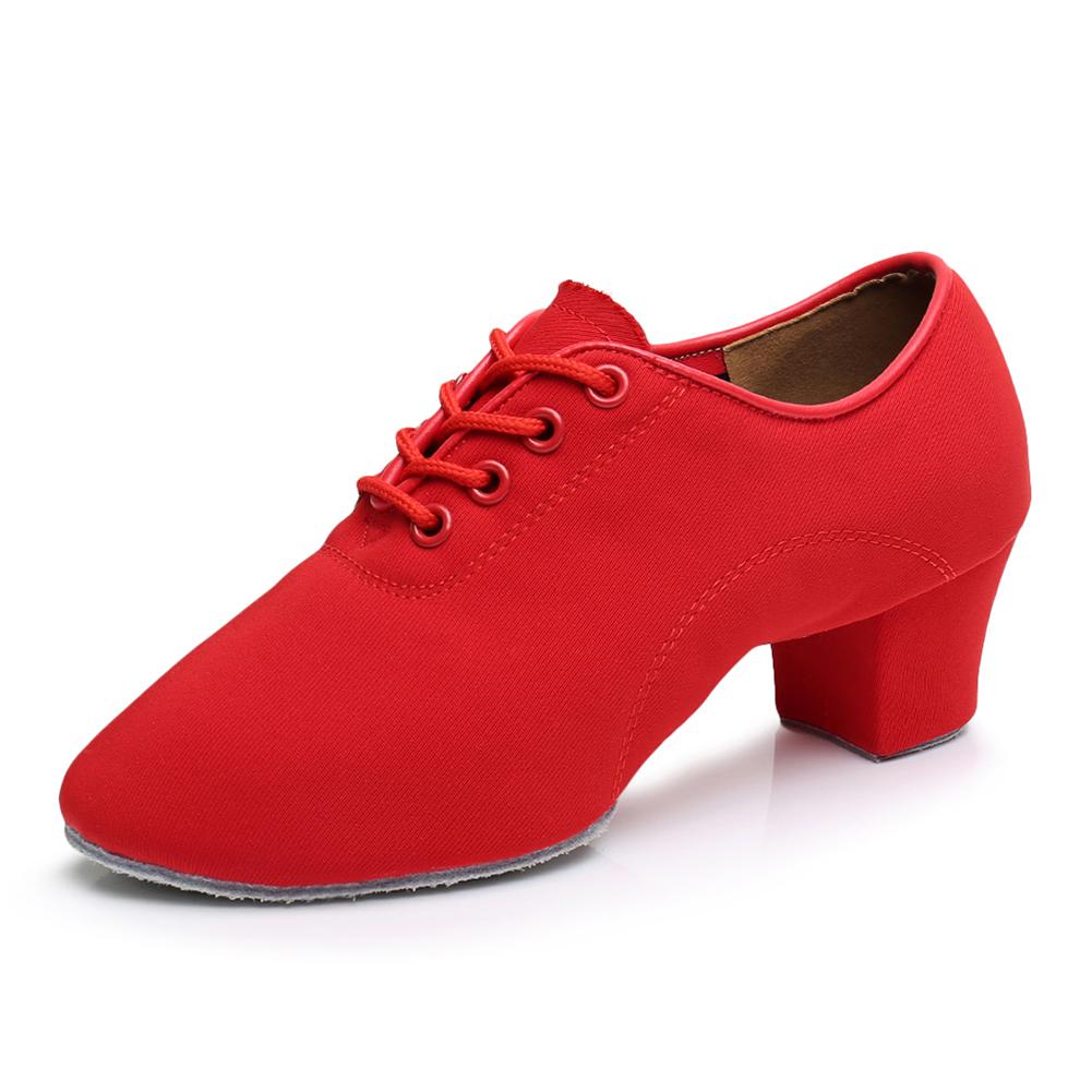 Oxford Cloth Modern Dance Teacher Shoes Latin Dance Shoes Jazz Dance Shoes for Men