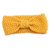 Cute Bowknot Style Kids Headwear  Girl Toddler Knitting Bow Headband Hair Band Accessories Winter