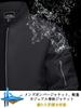 [TACVASEN] Flight Jacket Men's Outerwear Winter Coat Warm Windproof Jacket Sports Lightweight Stadium Jacket Collared Jumper Autumn Military Black L