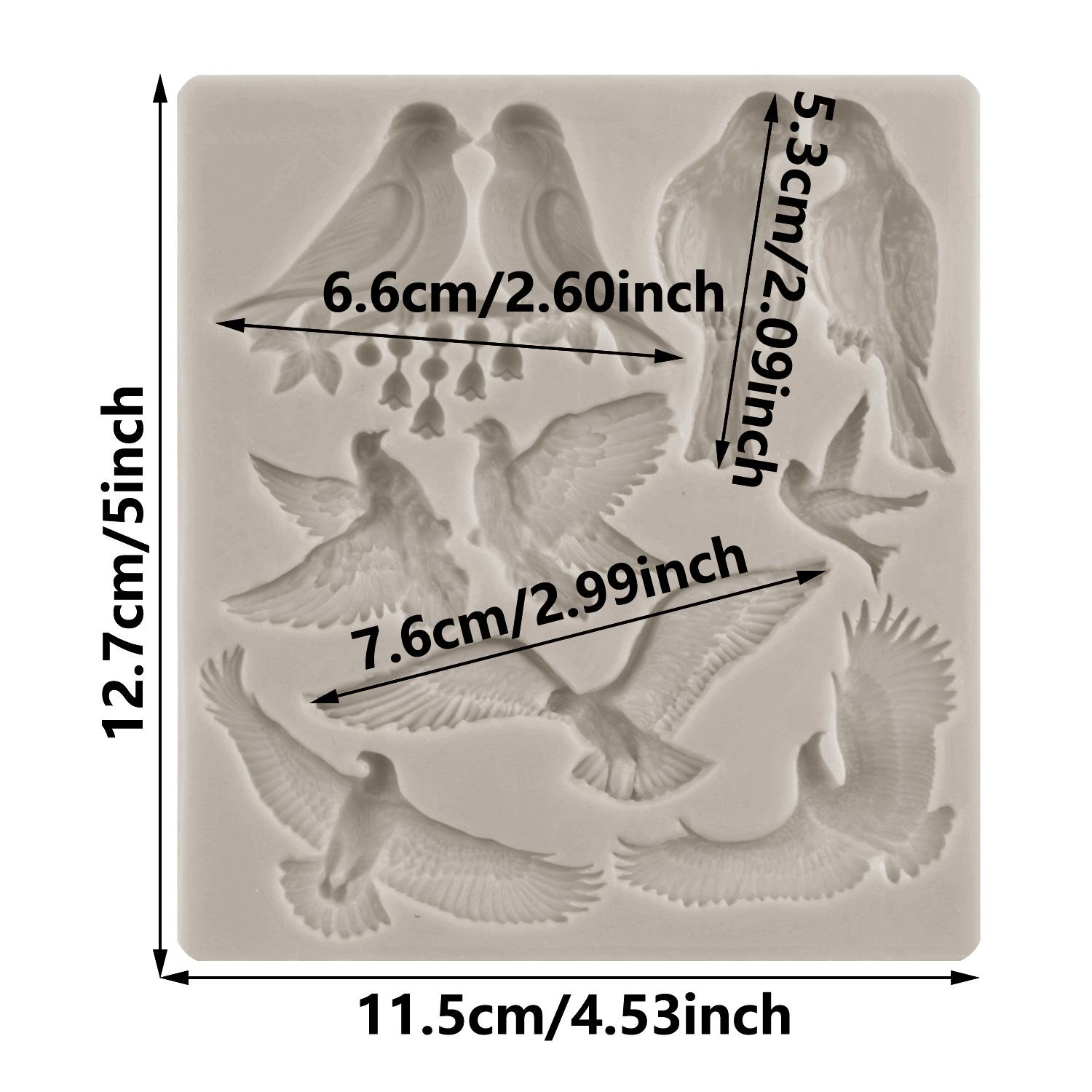 

Прекрасні силіконові форми для пташок. Форми для помадок. Форми для тортів своїми руками. Форма для шоколаду.