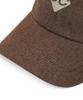 Eondeokeonteulol Four Seasons Daily Basic Soft Top Logo Unisex Ball Cap Baseball Cap Dia / Authentic B B / Cp Brown