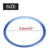 Steering Wheel Cover Trim, Red & Blue Car Steering Wheel Ring Trim, Interior Decoration