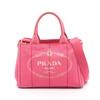Used CANAPA Mini 2WAY Tote Bag Canvas Pink Used Women