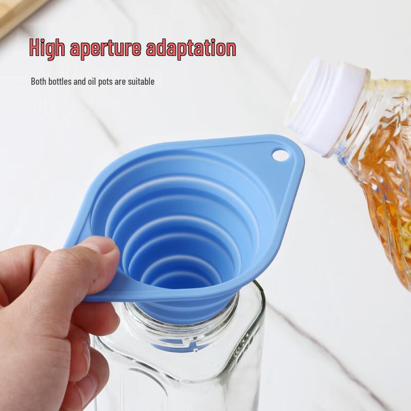 Lelejia Folding Silicone Funnel Set
