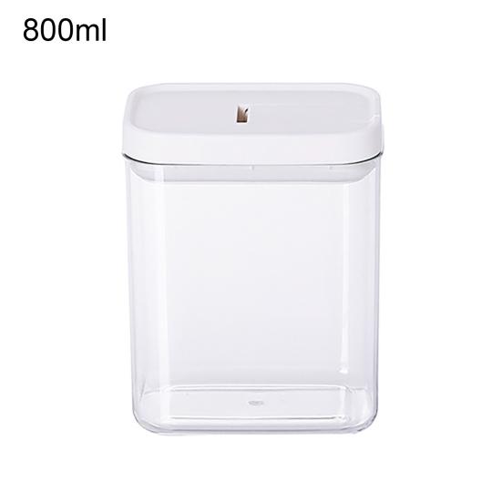 Space Saving Large Capacity High Quality Moisture Proof Airtight Transparent Food Storage Tank Storage Box