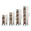 Foldable Storage Cabinet Bathroom Organizer Slim Cabinet Organizer Rack Pantry Cabinet Storage