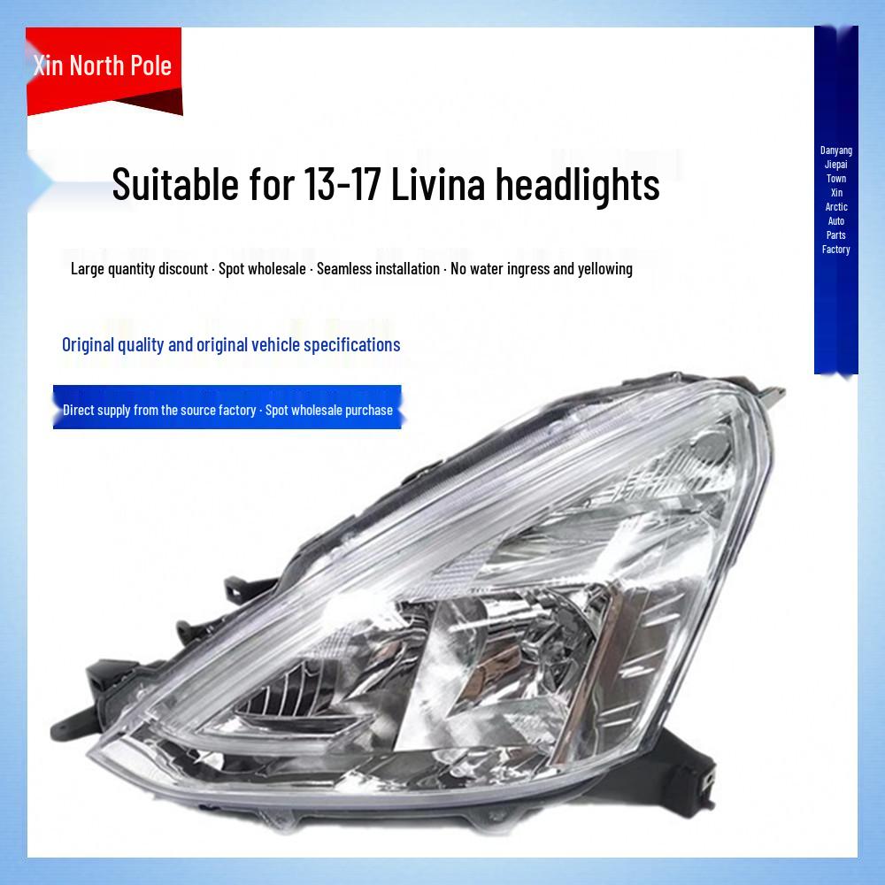 

New Livina 2013-2017 Headlight & Turn Signal Assembly Premium Edition, Driver Side