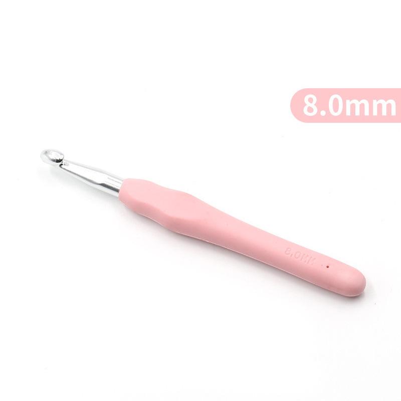 Household Soft Handle Crochet Tool Set Knitting Sweater Needle Crochet Diy Knitting Scarf Bag Double Head Wool Needle