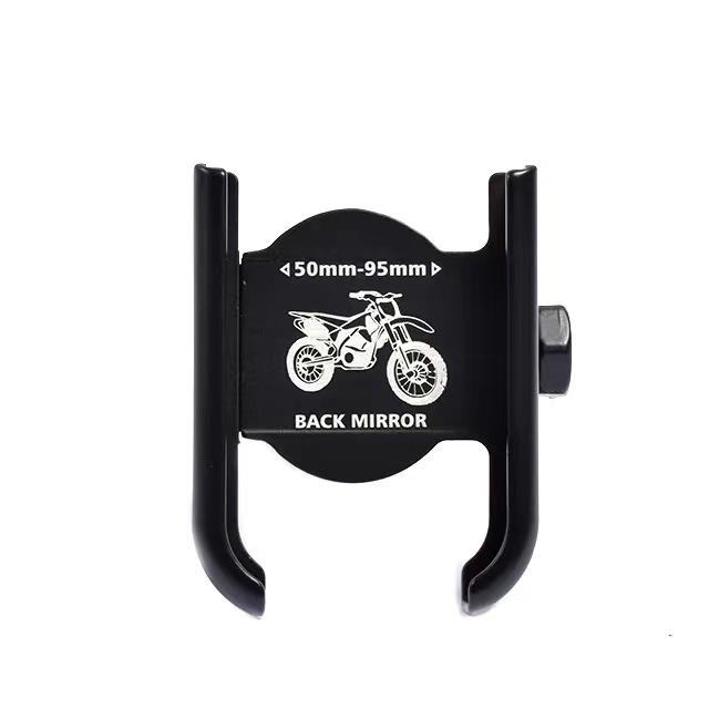 Mobile Phone Bracket 360 Rotation Motorcycle Bike Phone Mount Holder Mobile Holder for Bike Motorcycle Manual clip чёрный