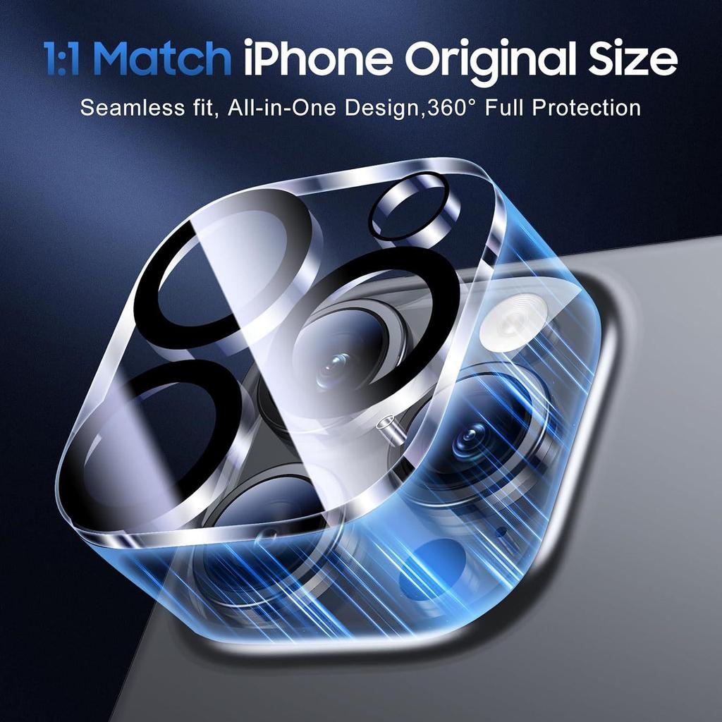 Protezione Obiettivo Fotocamera Apple iPhone 18 Pro Max - Alta Trasmittanza per Modelli 15, 16, 17, 18