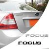 For Ford Focus Car Emblem 3D Metal Hybrid ST Line MK2 MK3 MK4 Logo Body Decals Sticker Rear Tail Trunk Boot Letter Badge Styling