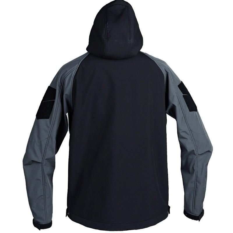 

SP2 Assault Army Fan Soft-shell Jacket Outdoor Fleece Windbreaker Sharkskin L серый