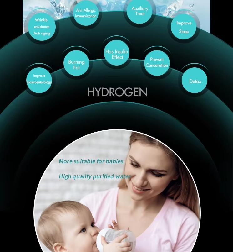 PSL9   Automatic Wall-Mounted Water Dispenser-Home & Commercial Use Reverse Osmosis Water Purifier with Carbon Gray RO Filter