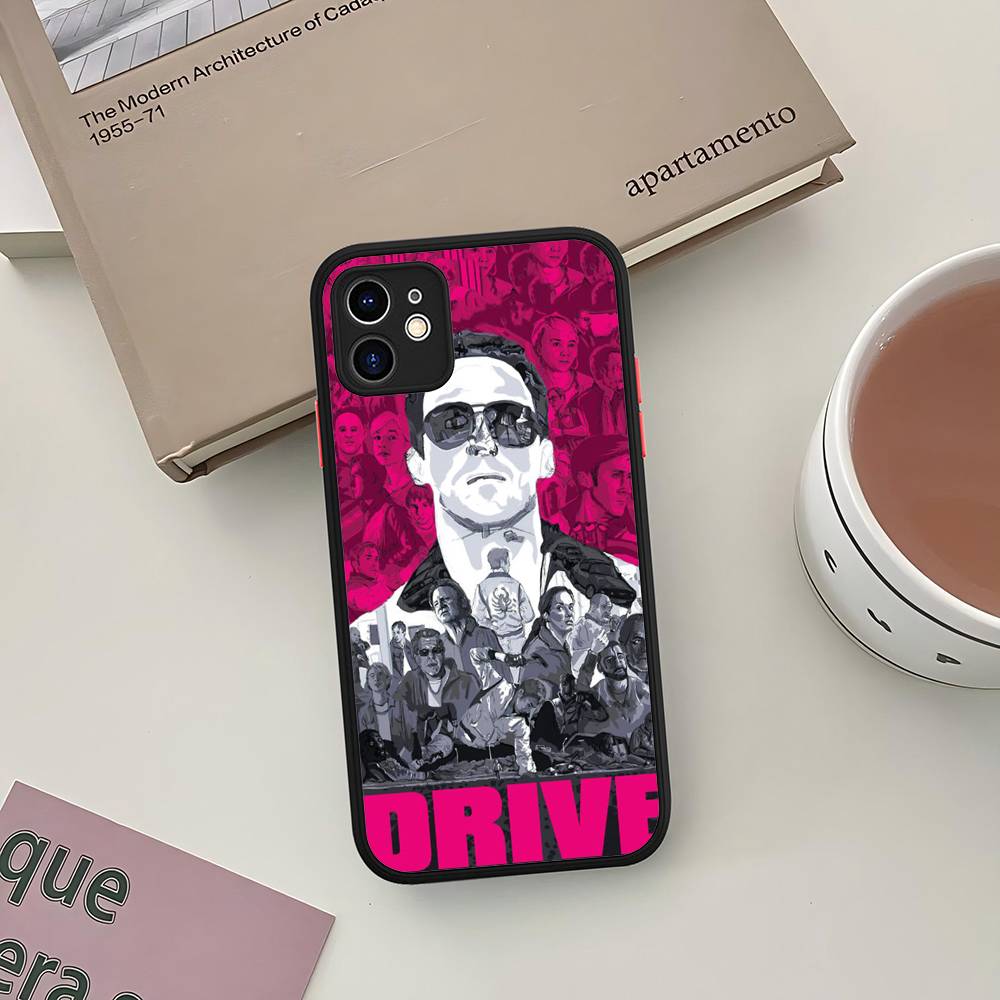 

Drive Ryan Gosling Movie For Silicone Matte Phone Case For IPhone 16 Pro Max 15 14 13 12 11 X XS MAX iphone X