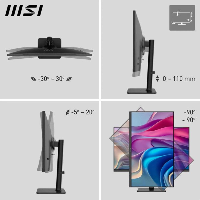 Écran - MSI - Modern MD272UPHG - 27 Pouces - 3840 X 2160 - 1 Ms - IPS