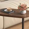 C-shaped Side Table Small Coffee Table Living Room Sofa Table Home Portable Modern Light Luxury Style Home Compact Coffee Table