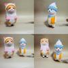 Wooden Craft Decor Lucky Cat Car Hanging Ornament For Home Office Gifts