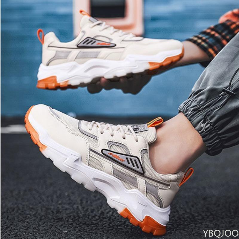 Spring And Autumn Fashion New Men'S Casual Sports Shoes Trendy And Versatile Breathable And Height Increasing Men'S Shoes