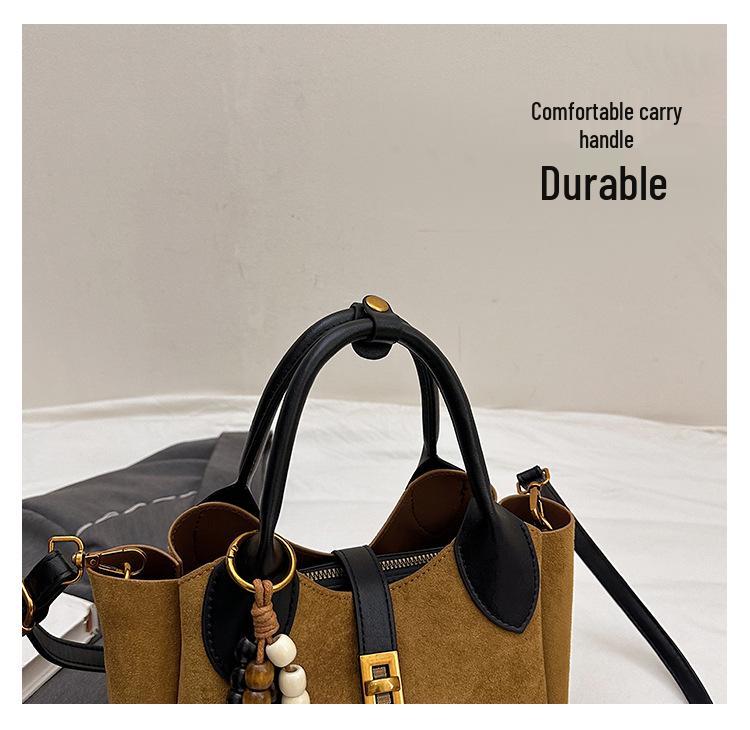 Korean-Style Women's Large Capacity Crossbody Tote Bag, Unique Design 2025