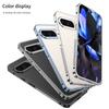 For Google Pixel 10/10 Pro Bumper Cases Metal Frame Heat Dissipation Cover with Lens Protector