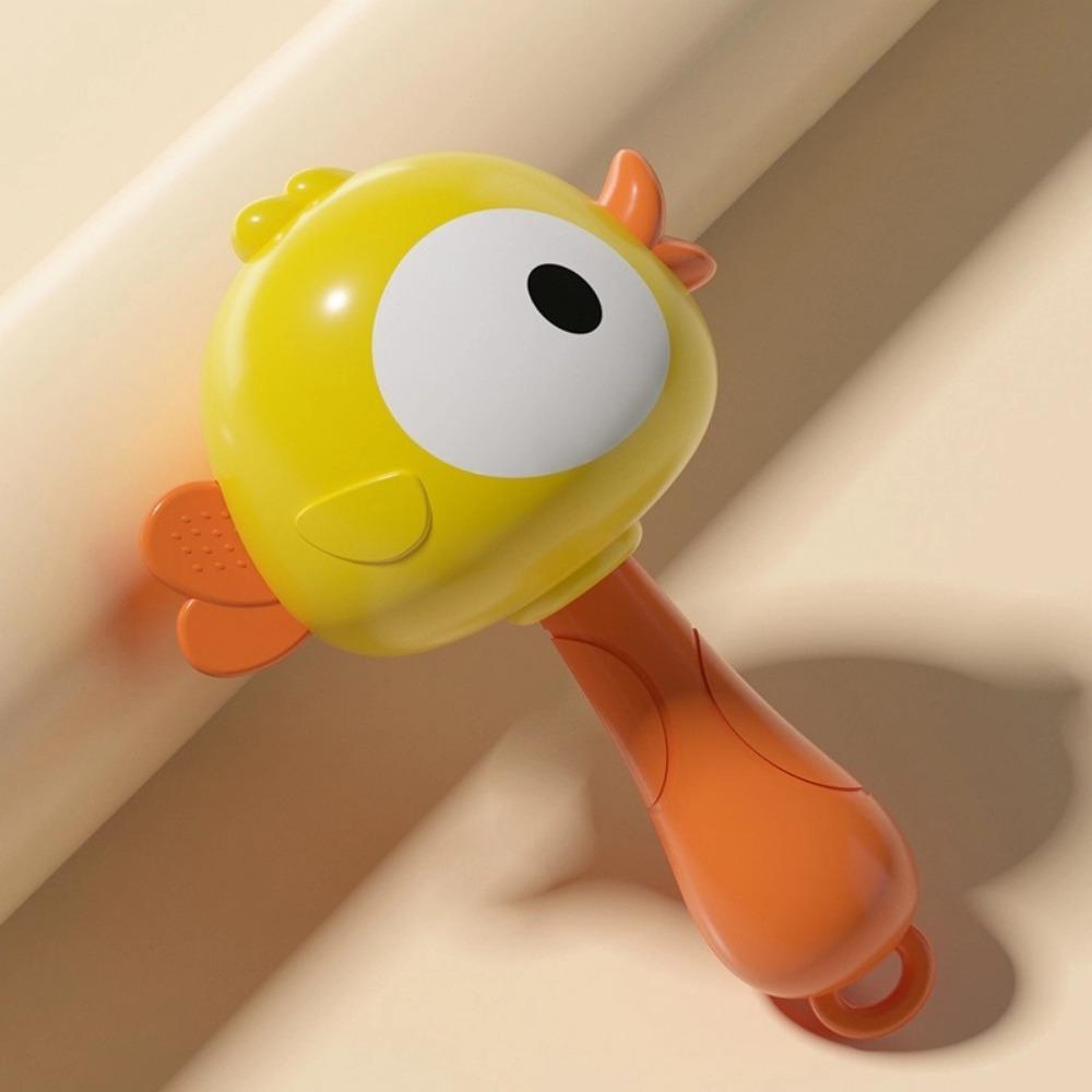 Plastic Baby Rattle Toys Cartoon Newborn Rattle New Handbell Toys  Educational Toy
