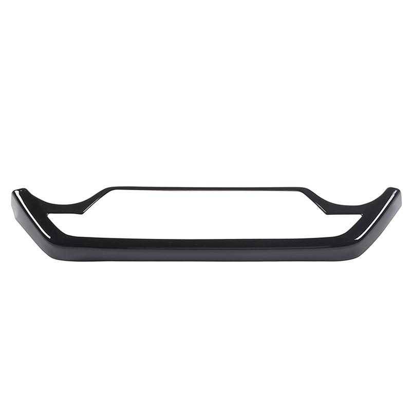 

ABS карбоновая центральная консоль автомобиля, кнопка режима кондиционирования, рамка, отделка для Chevrolet Corvette C7 2014-автомобиль чёрный