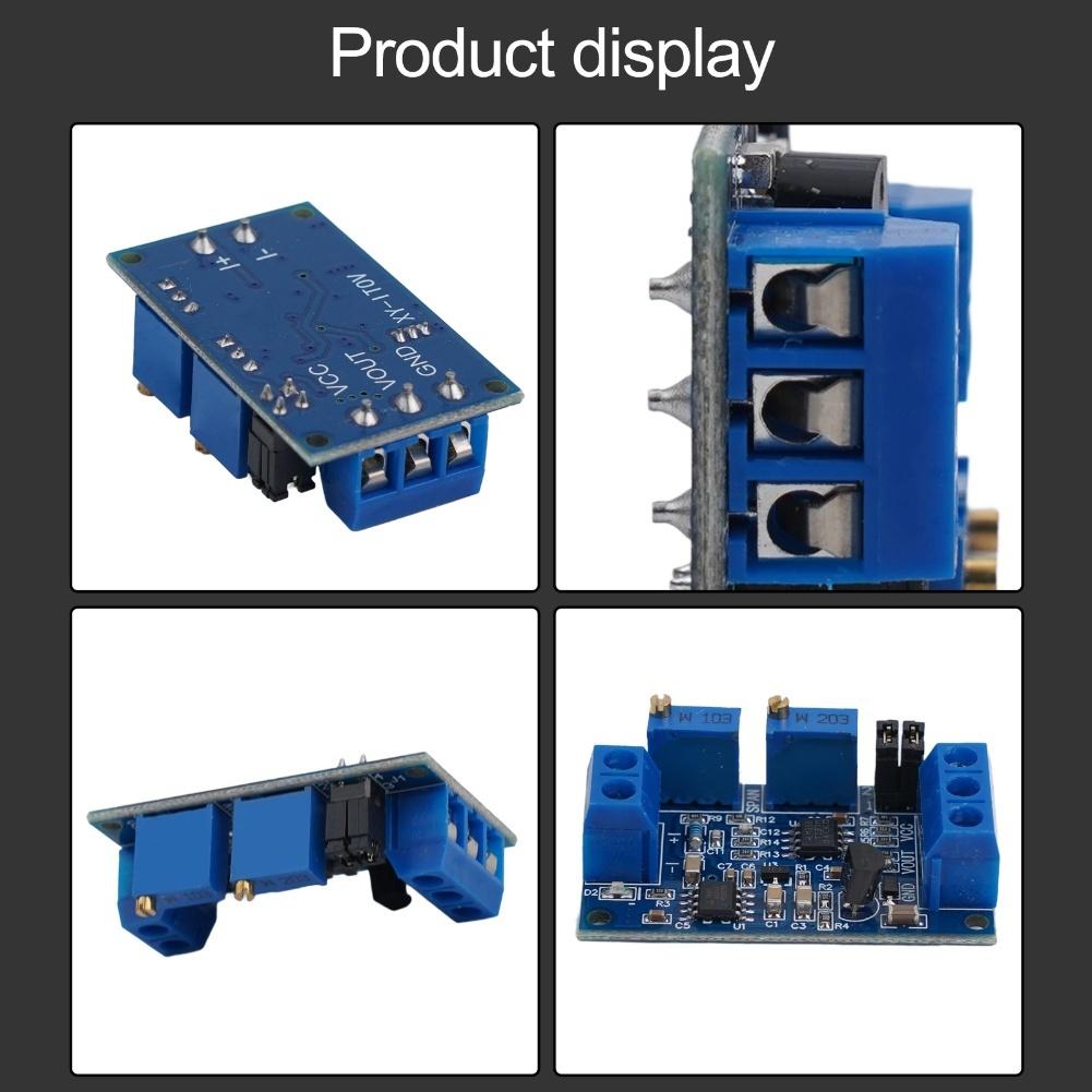 Current To Voltage Module 0/4-20mA To 0-3.3V5V10V Voltage Transmitter Conversion For Industrial Electronic Projects