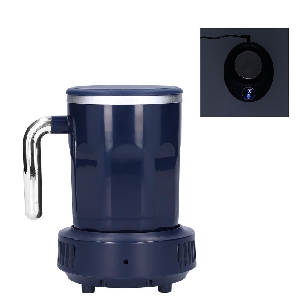Smart Temperature Control Cup Dual Purpose Desktop Coffee Beverage Fast Cold Heating Cup for    (White )