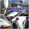 DUEL Hardcore Bullet Fast Kay Blue Long Spanish Mackerel (S) 140mm, Plated, Cast, Bluefish/Spanish