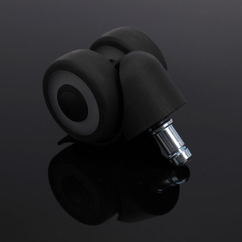 2"Universal Mute Chair Wheel Office Chair Caster Replacement Casters Rubber