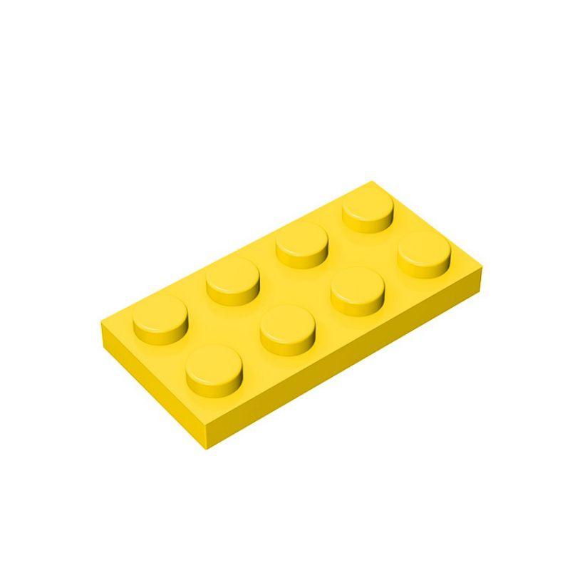 Non-Toxic Moc 10Pcs 3020 2X4 Plate Building Blocks Kit High-Tech Board Light Panel Bricks Particle Idea Toys Children Birthday Kid Gifts