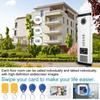 7 Inch HD IR Video Intercom Doorbell One Camera with Five Monitor